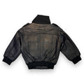 Leather Jacket with Chest Pockets