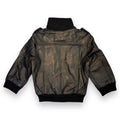 Leather Jacket with Chest Pockets