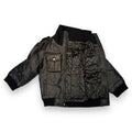 Leather Jacket with Chest Pockets