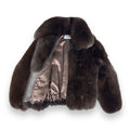 Layered Fox Bomber