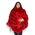 Rippled Fox Poncho