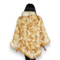 Rippled Fox Poncho