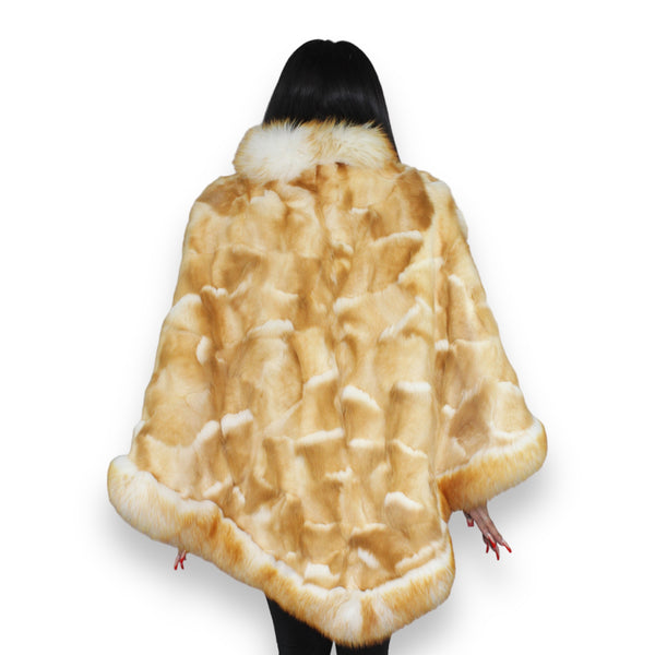 Rippled Fox Poncho
