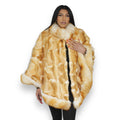 Rippled Fox Poncho