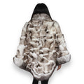 Rippled Fox Poncho