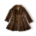 3/4 Brown Mink with Collar
