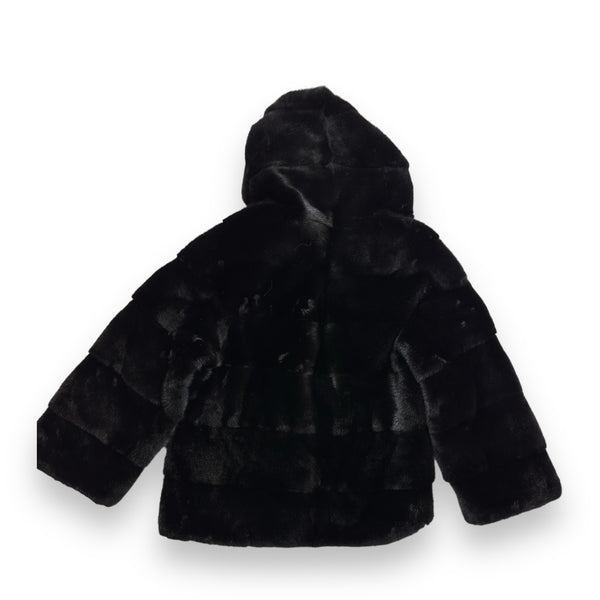 Black Mink with Hood