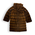 7/8 Coat with Hood and Belt