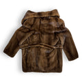 3/4 Coat with Hood and Belt