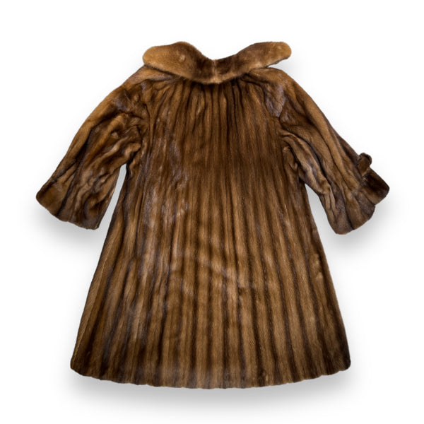7/8 Full Skin Whiskey Mink with Collar