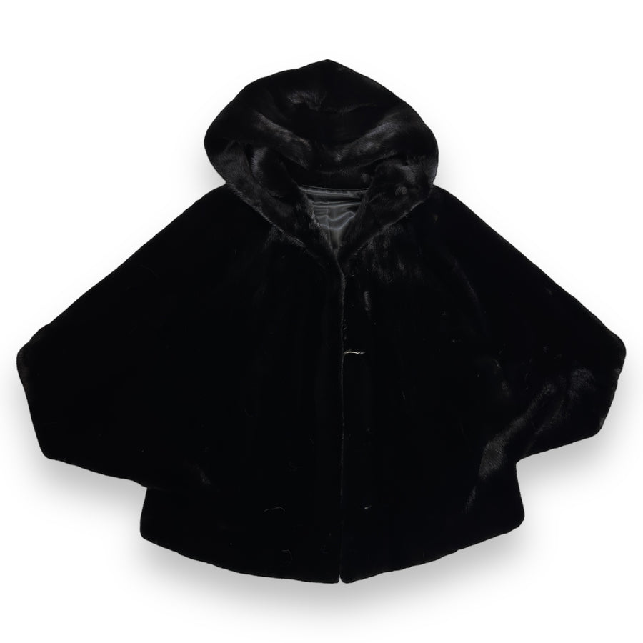 Mink Poncho