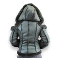 Women's Biker Shearling with Fox Collar
