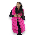 3/4 Fox Vest with Hood