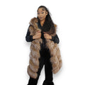 3/4 Fox Vest with Hood