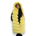3/4 Fox Vest with Hood