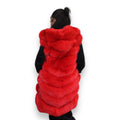 3/4 Fox Vest with Hood