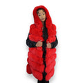 3/4 Fox Vest with Hood