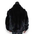 Layered Fox Bomber