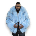 Layered Fox Bomber