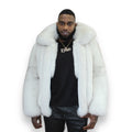 Layered Fox Bomber