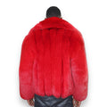 Layered Fox Bomber