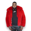 Layered Fox Bomber