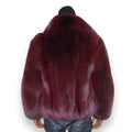 Layered Fox Bomber