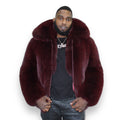 Layered Fox Bomber