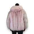 Layered Fox Bomber
