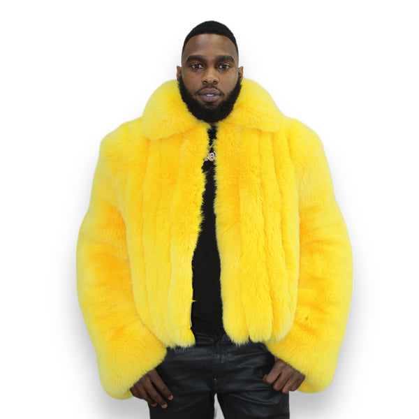 Layered Fox Bomber