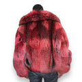 Layered Fox Bomber
