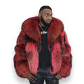 Layered Fox Bomber