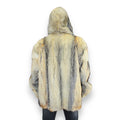 Golden Island Fox Face Vest with Hood