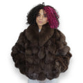 Fox Bolero with Full Collar