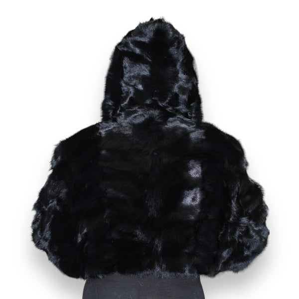 Fox Bolero with Hood