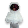 Fox Bolero with Hood