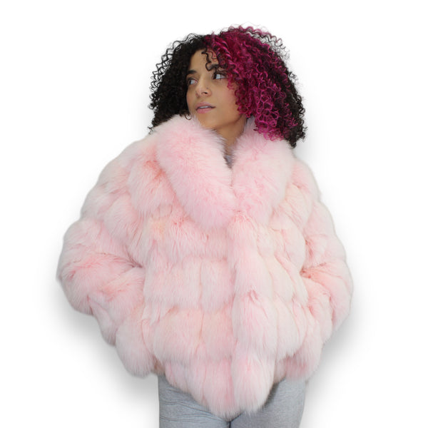 Fox Bolero with Full Collar