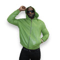 Leather Hoodie