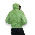 Leather Hoodie