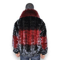 Men's Mink Bomber with Fox Collar