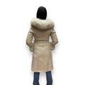 Acro Shearling with Fox Collar and Cuffs
