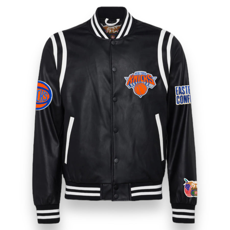 Jeff Hamilton NBA Full Leather Puffer Jacket