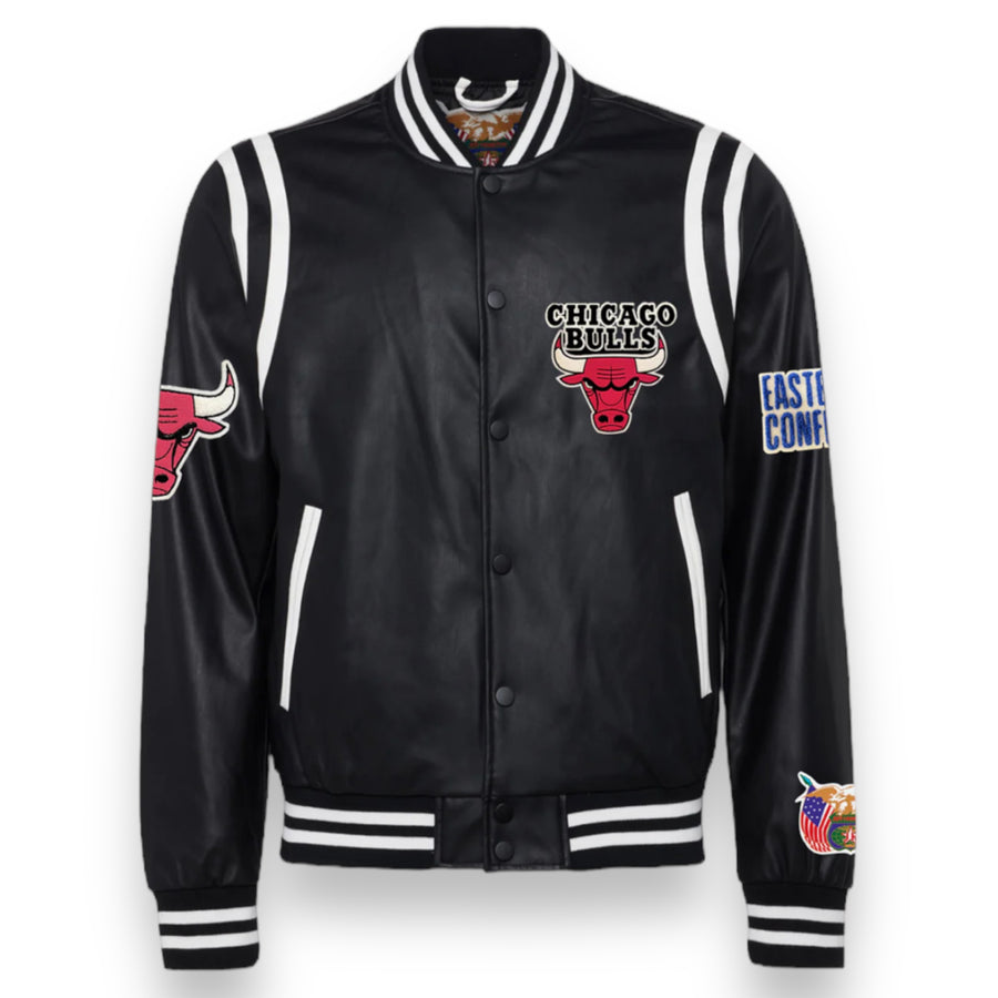Jeff Hamilton NBA Full Leather Puffer Jacket