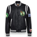 Jeff Hamilton NBA Full Leather Puffer Jacket