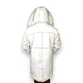 White Shearling with Hood