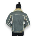 Piped Trucker Shearling