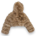 Faux Layered Bolero with Hood
