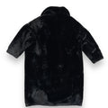 Faux Mink Trench Coat