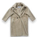 Faux Mink Trench Coat