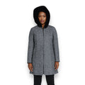 Mid-Length Static Shearling with Hood